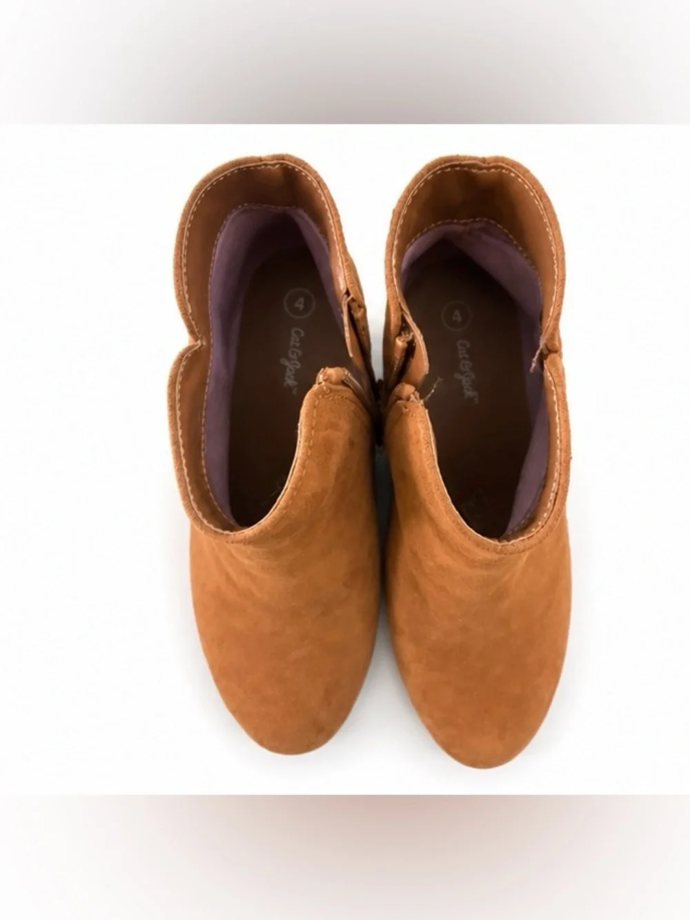 Cat & Jack Girls Ankle Boots - Brown